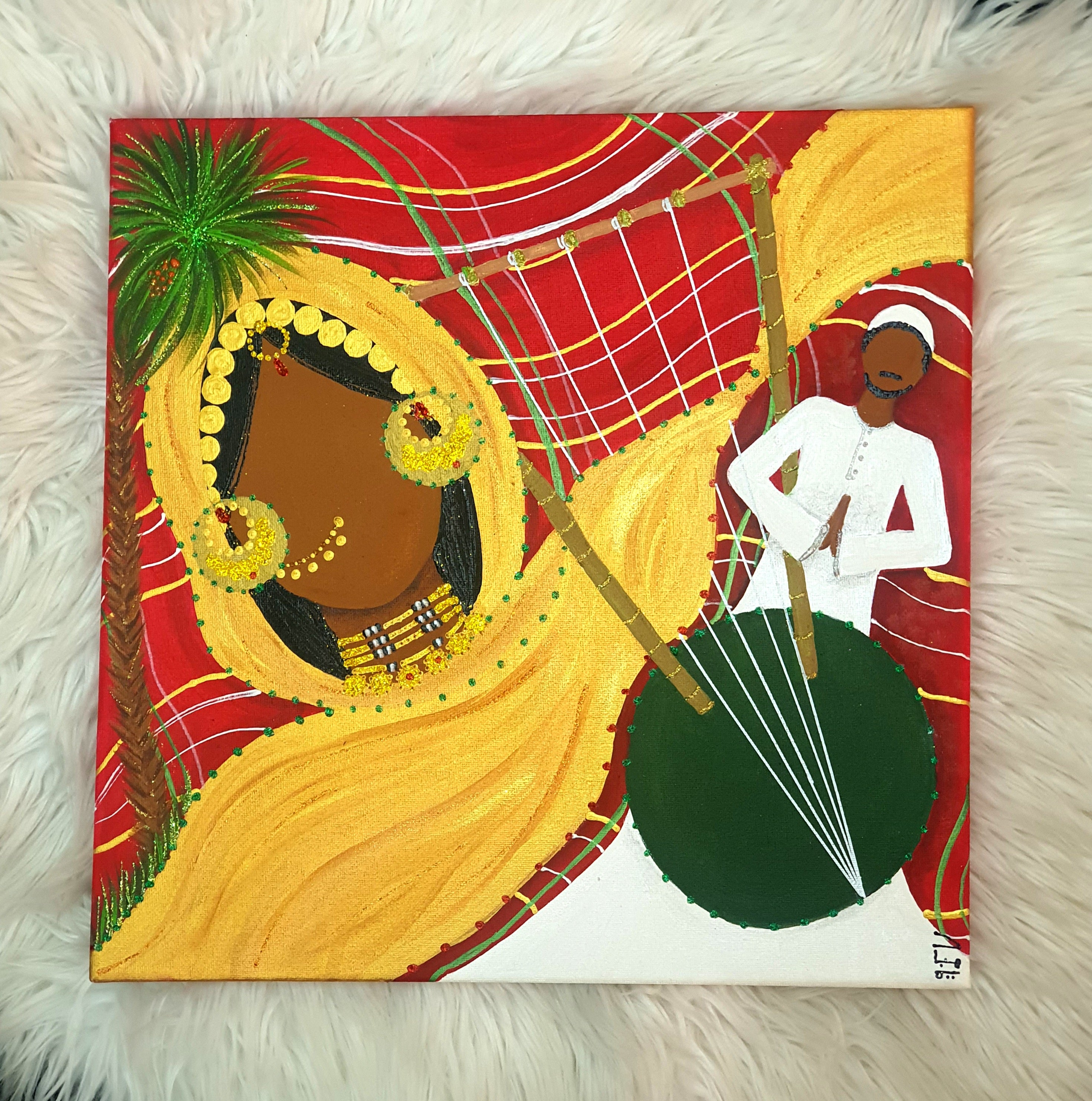 Zainouba wa Al Tanbour Painting