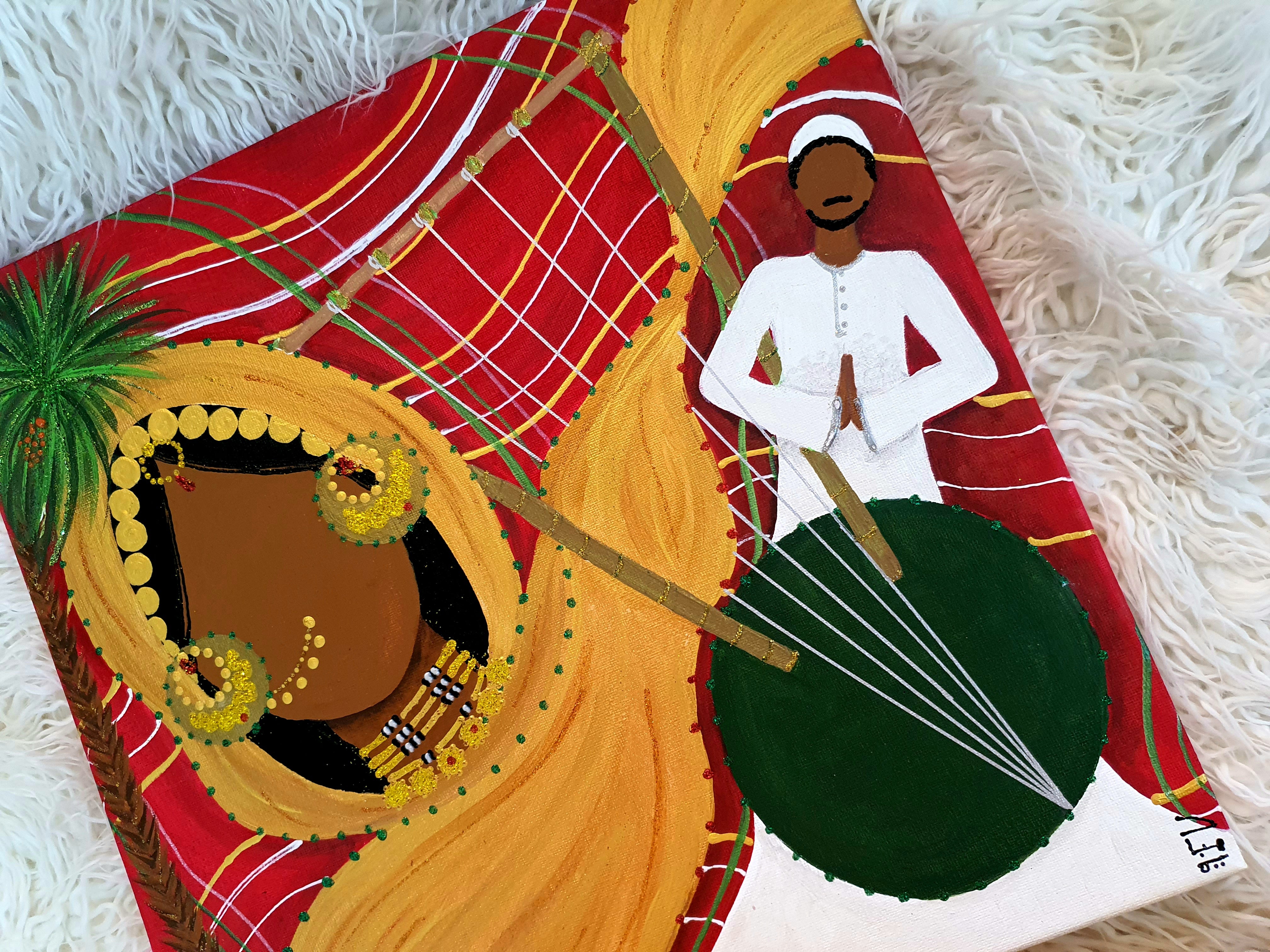 Zainouba wa Al Tanbour Painting