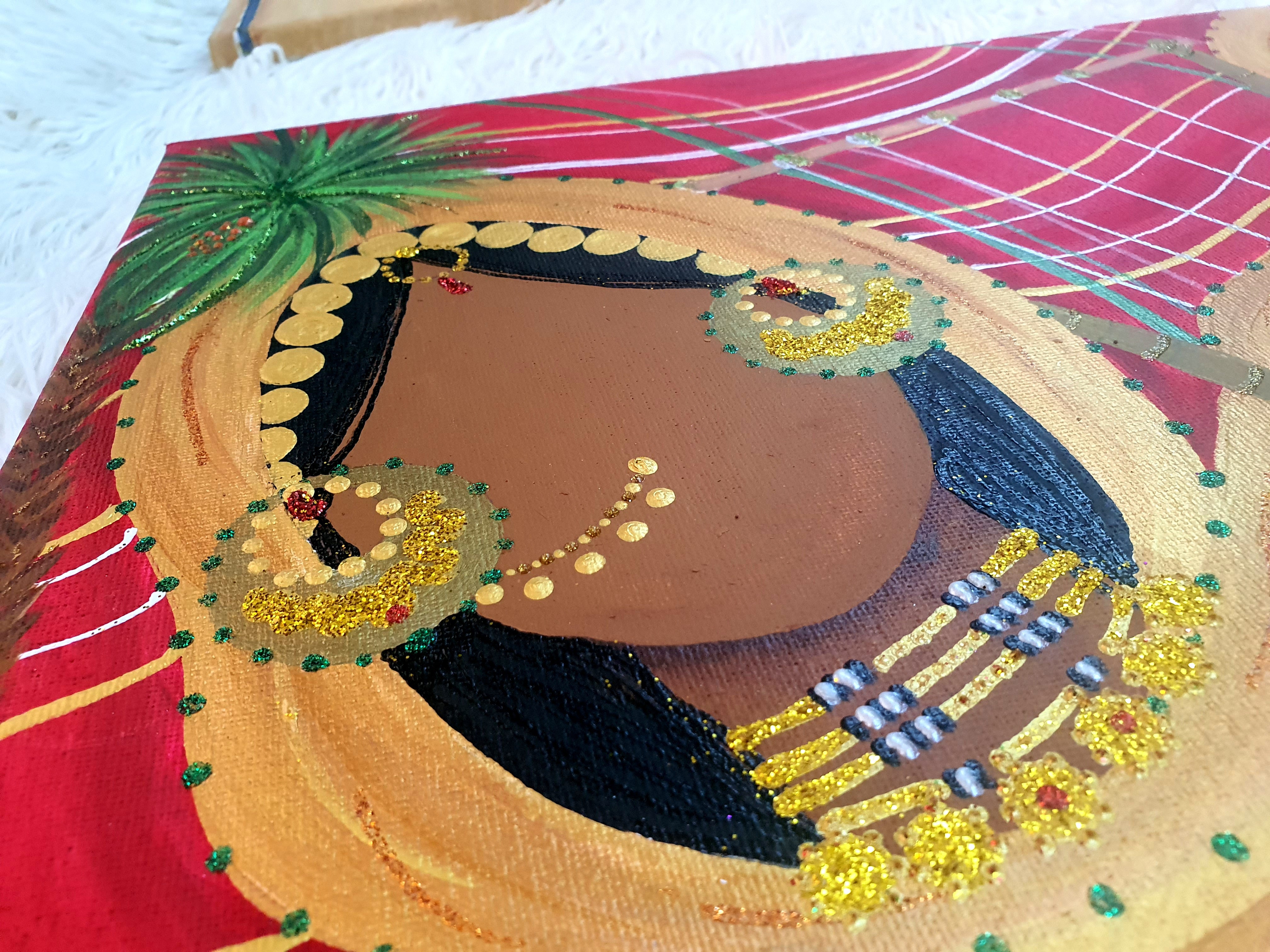 Zainouba wa Al Tanbour Painting