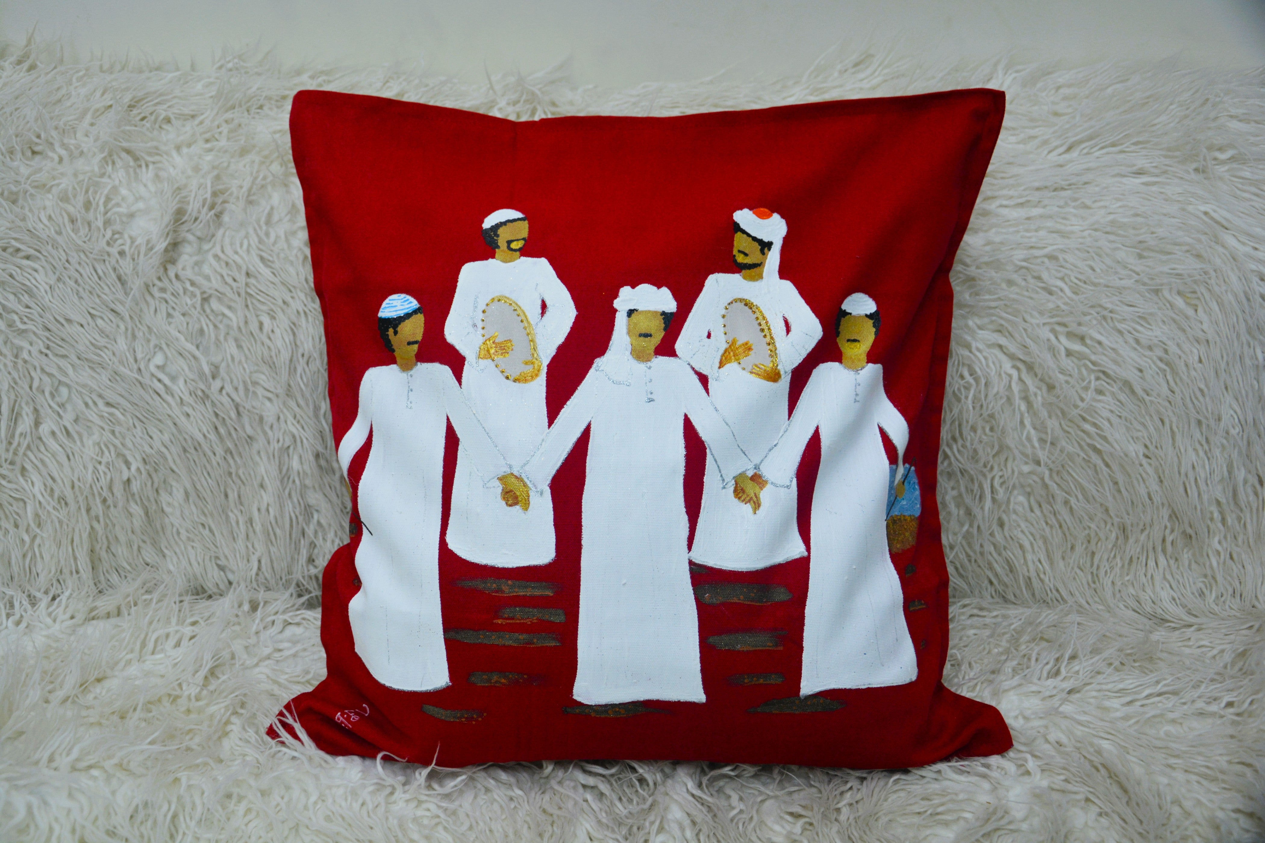 Halfa Men Cushion Cover – غطاء وسادة شباب حلفا