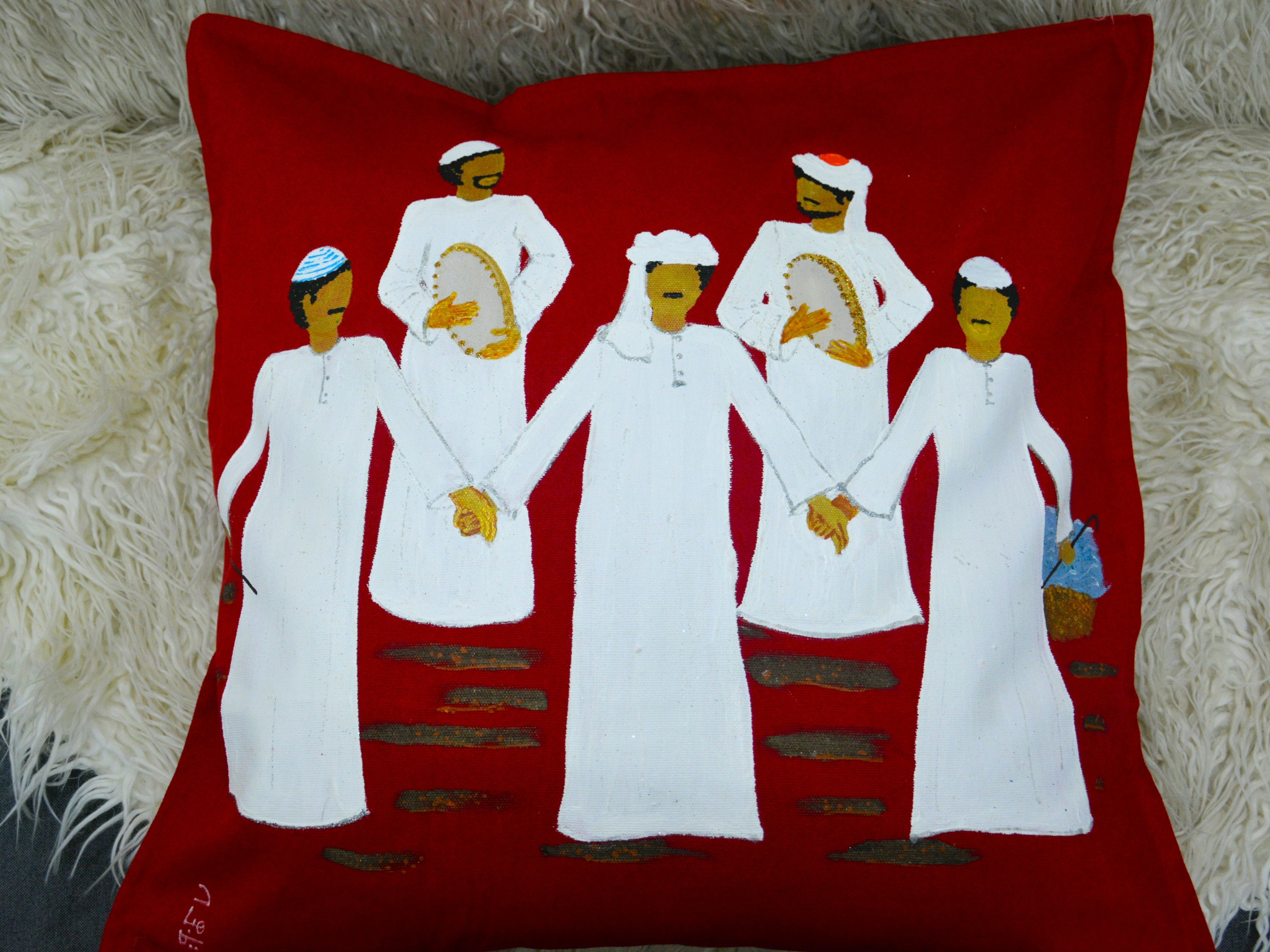 Halfa Men Cushion Cover – غطاء وسادة شباب حلفا