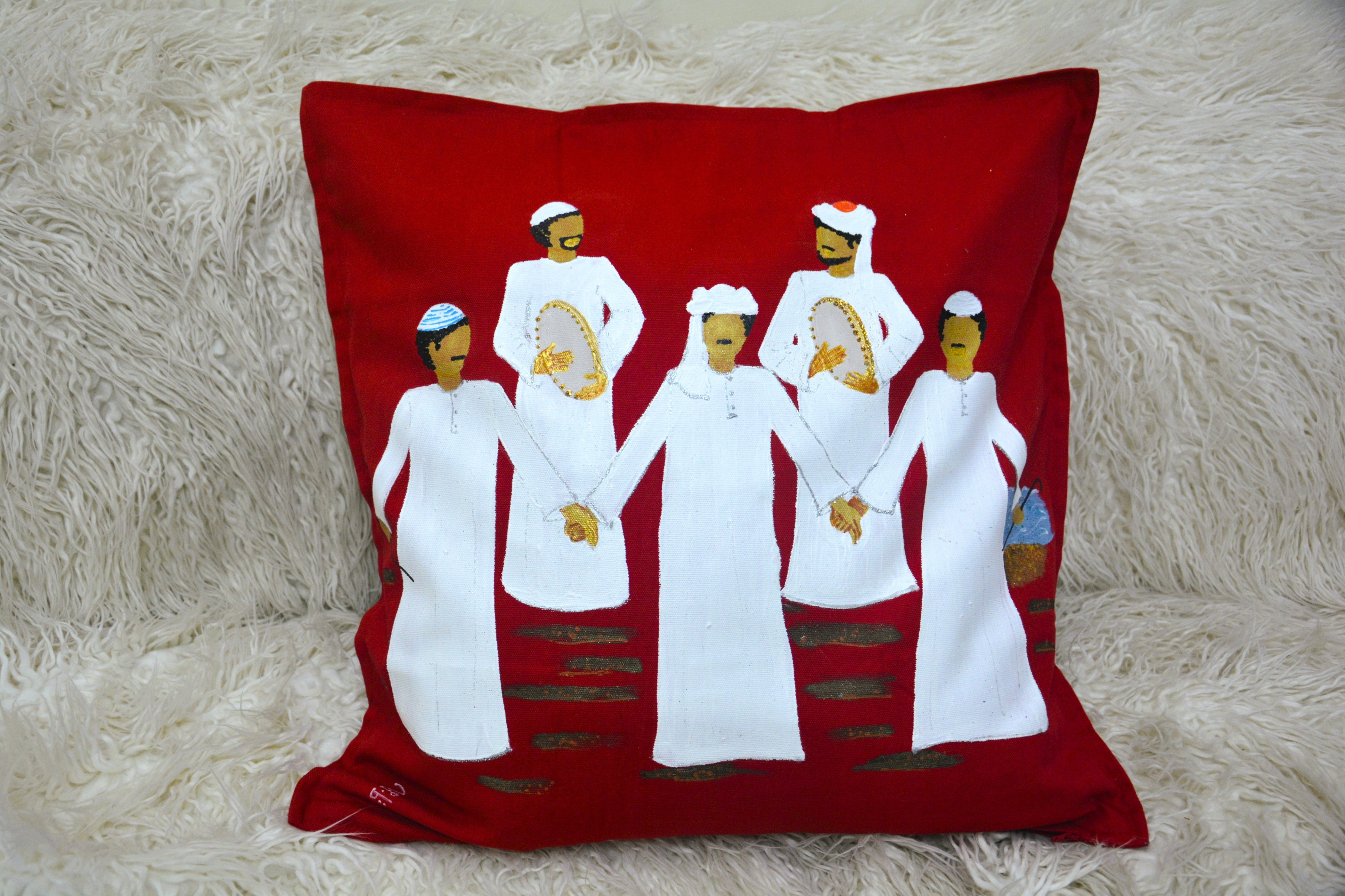 Halfa Men Cushion Cover – غطاء وسادة شباب حلفا
