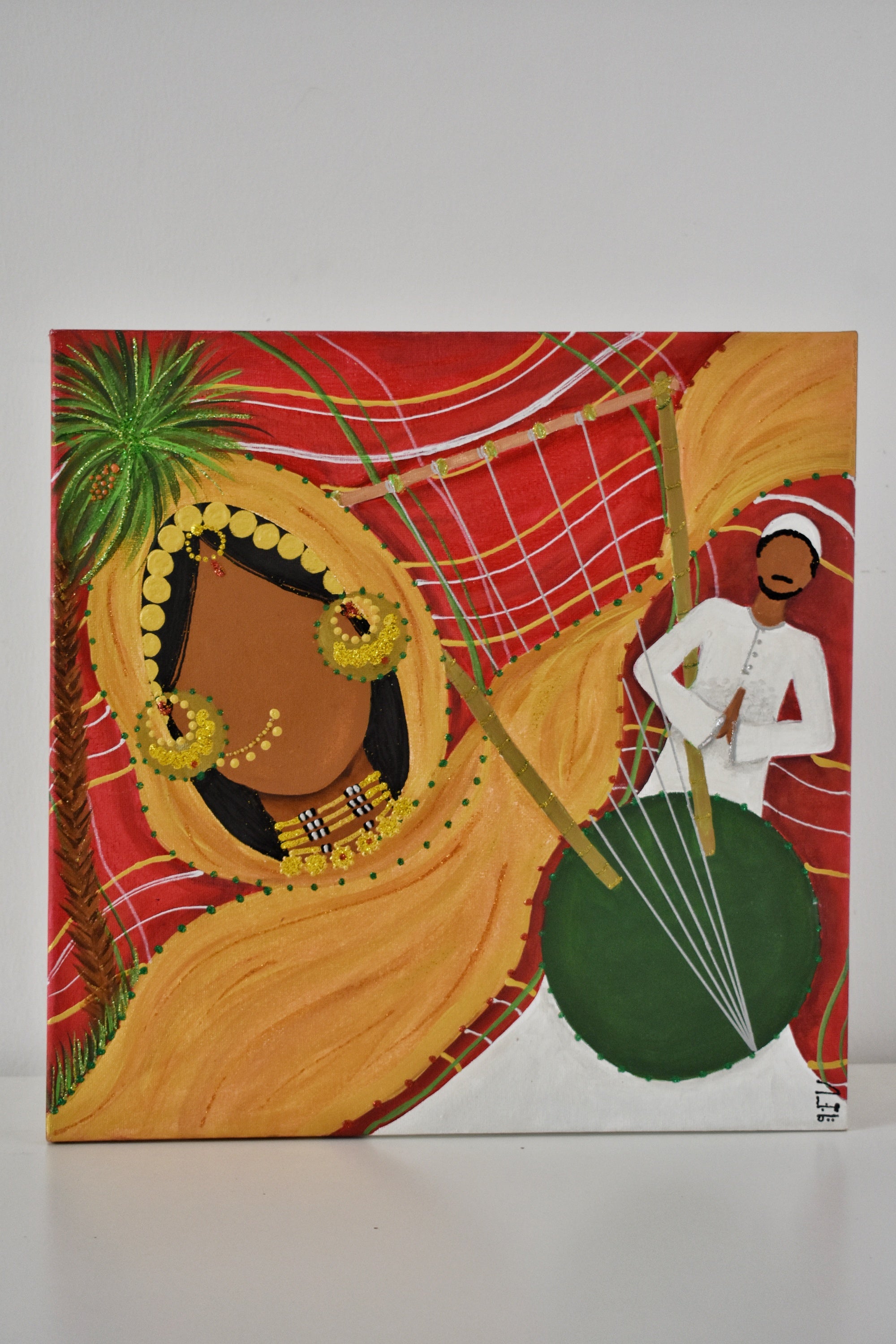 Zainouba wa Al Tanbour Painting