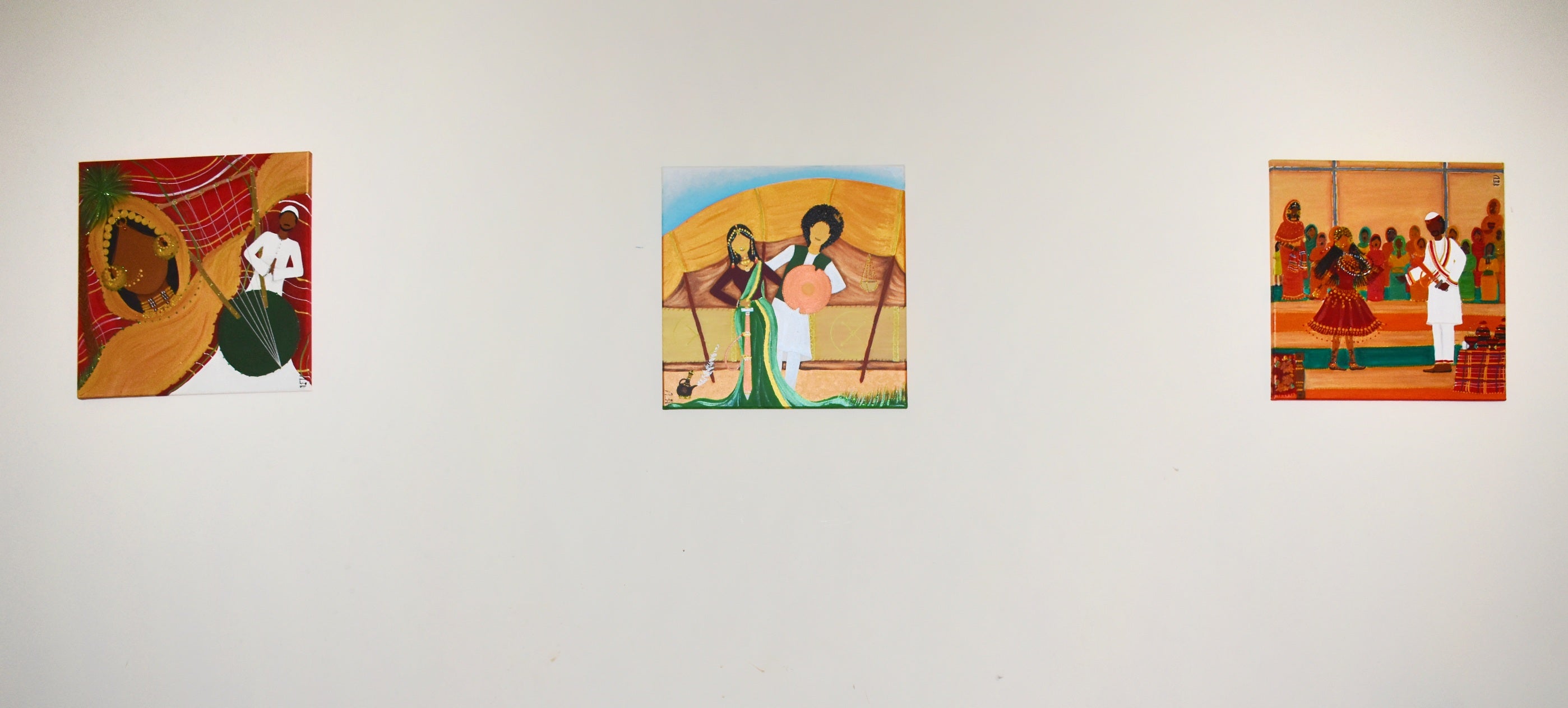 Al Subyah Ceremony Painting- لوحة الصبحية