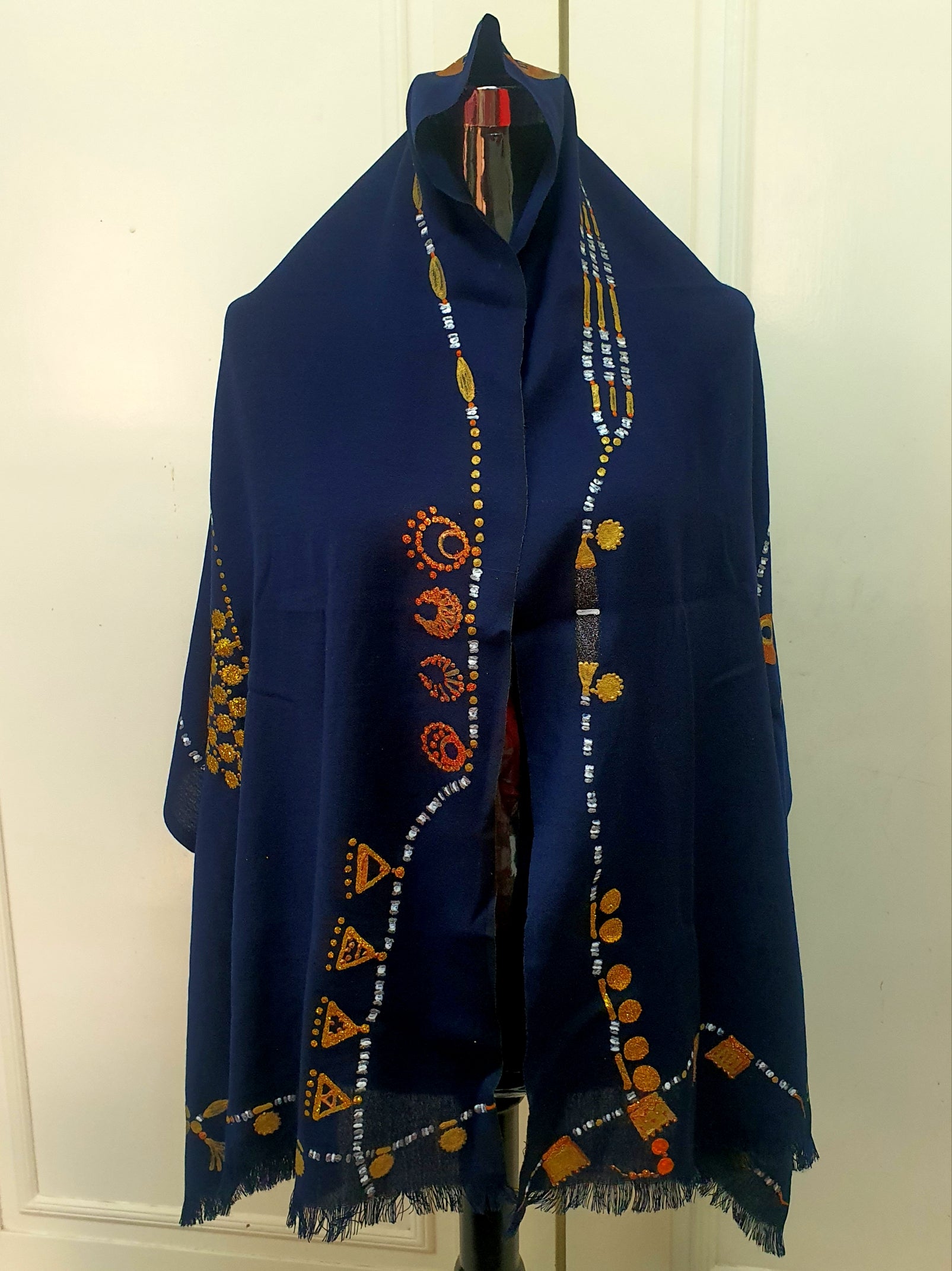 Dahabaya Necklaces Set of Scarf & Mask
