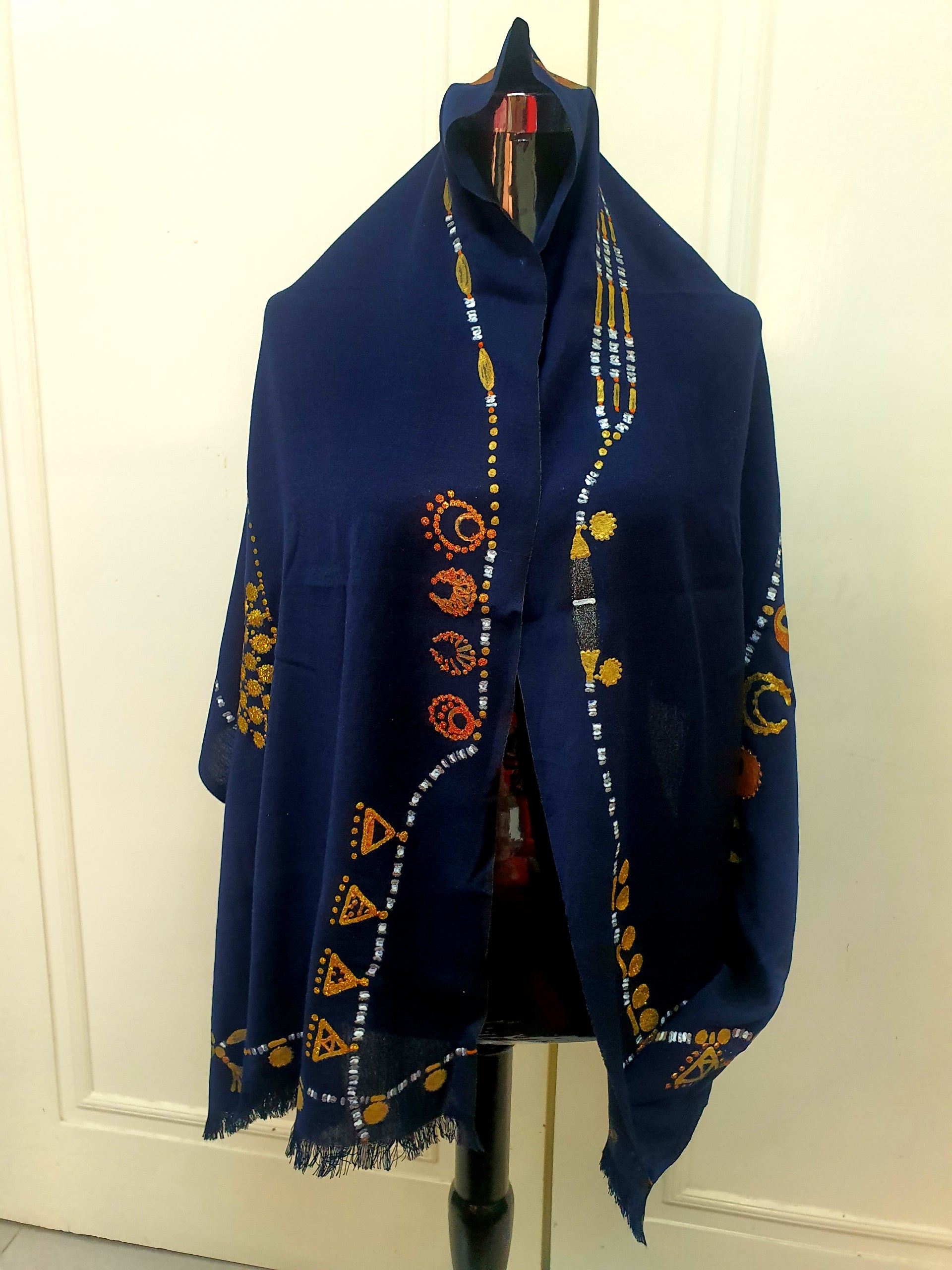 Dahabaya Necklaces Set of Scarf & Mask