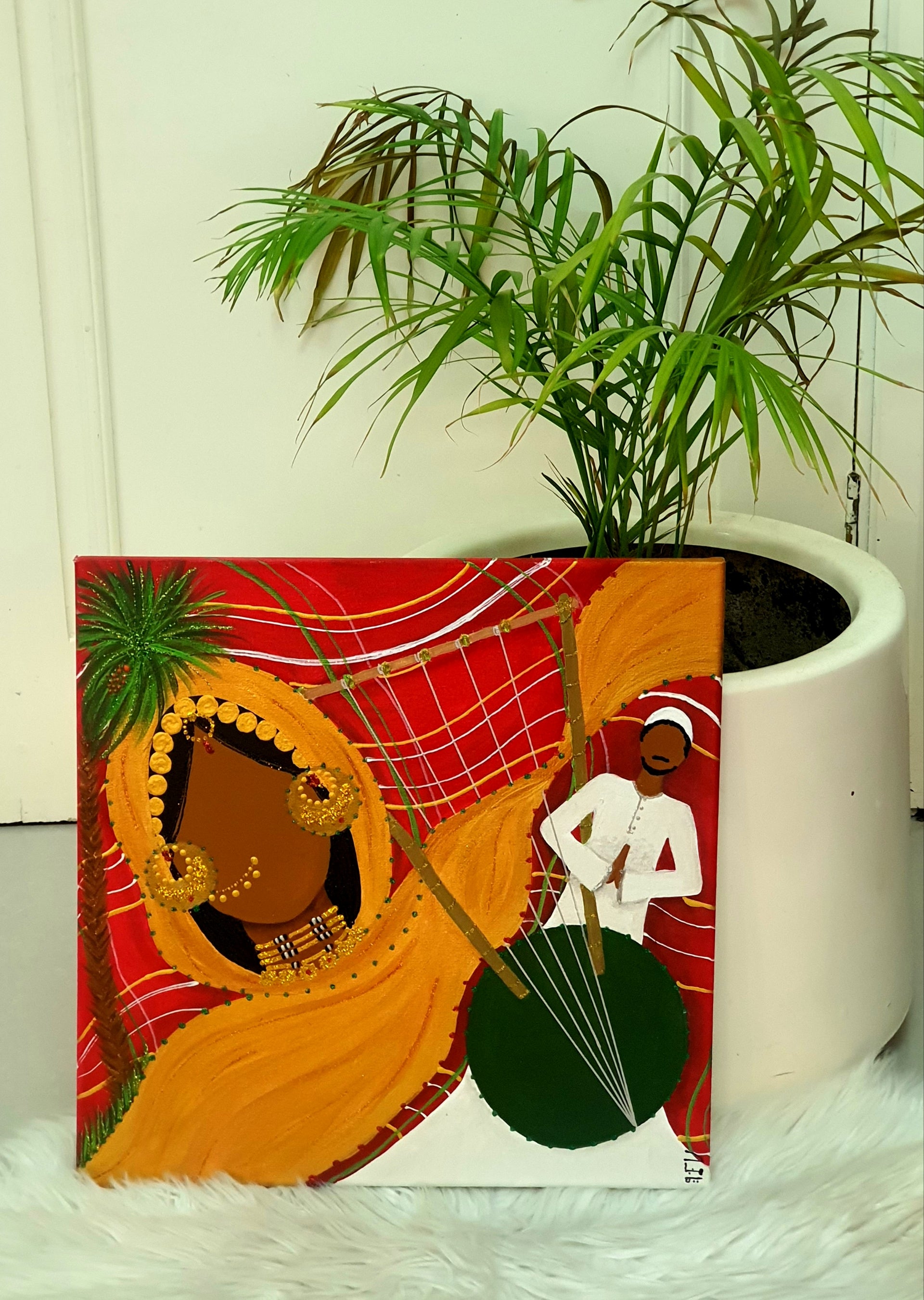 Zainouba wa Al Tanbour Painting