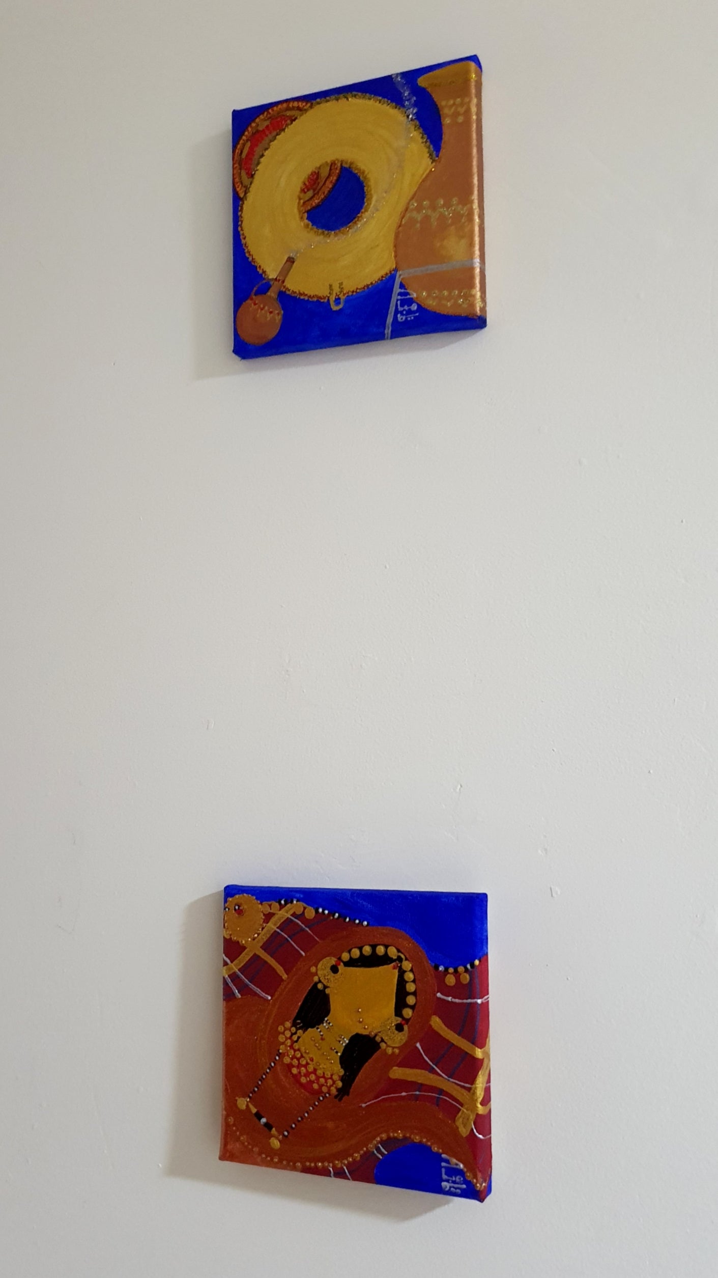 Dahabaya's Wedding Mini Canvas Painting -