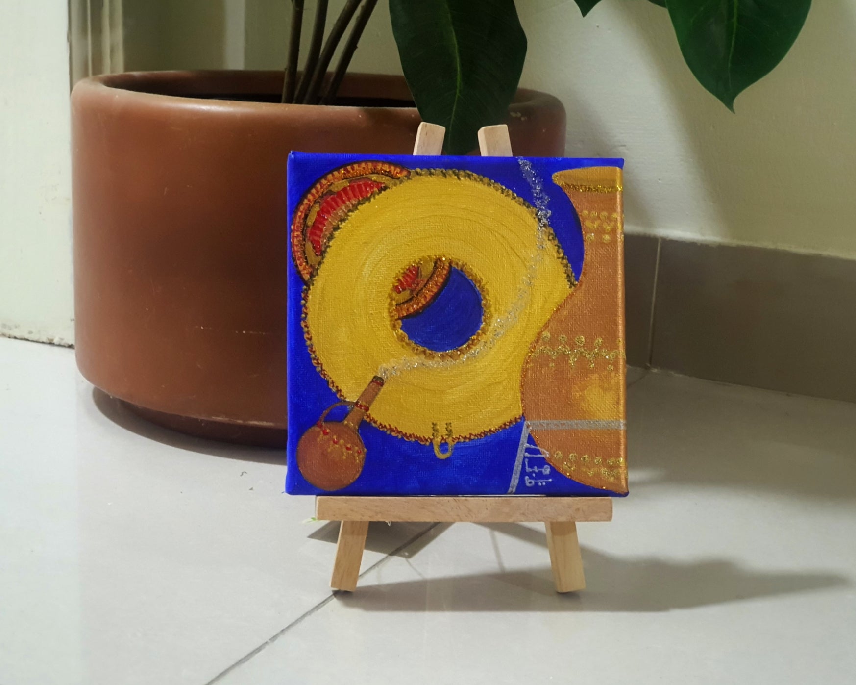 Dahabaya's Home Mini Canvas Painting -