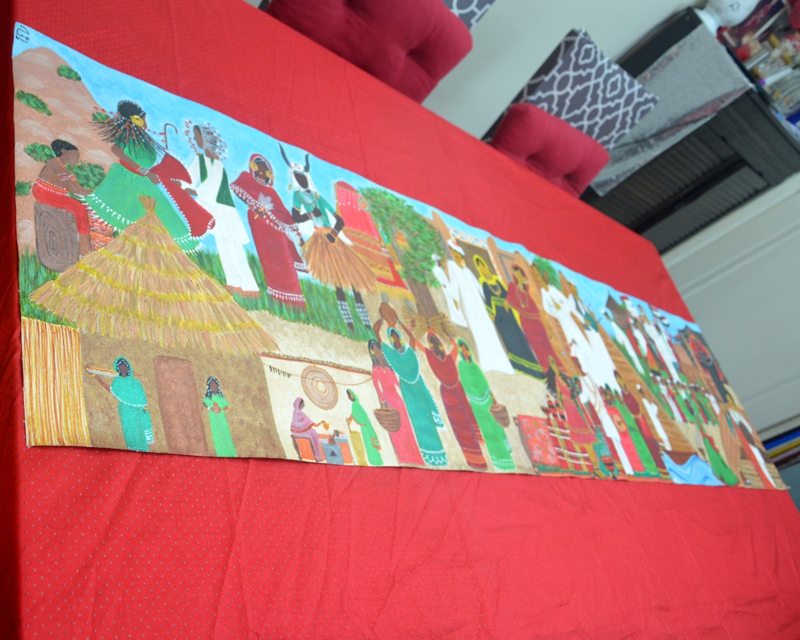 Azzat Al-Sudan Painting- لوحة عزة السودان
