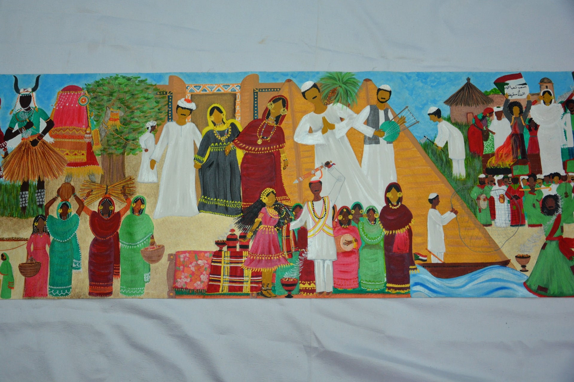 Azzat Al-Sudan Painting- لوحة عزة السودان