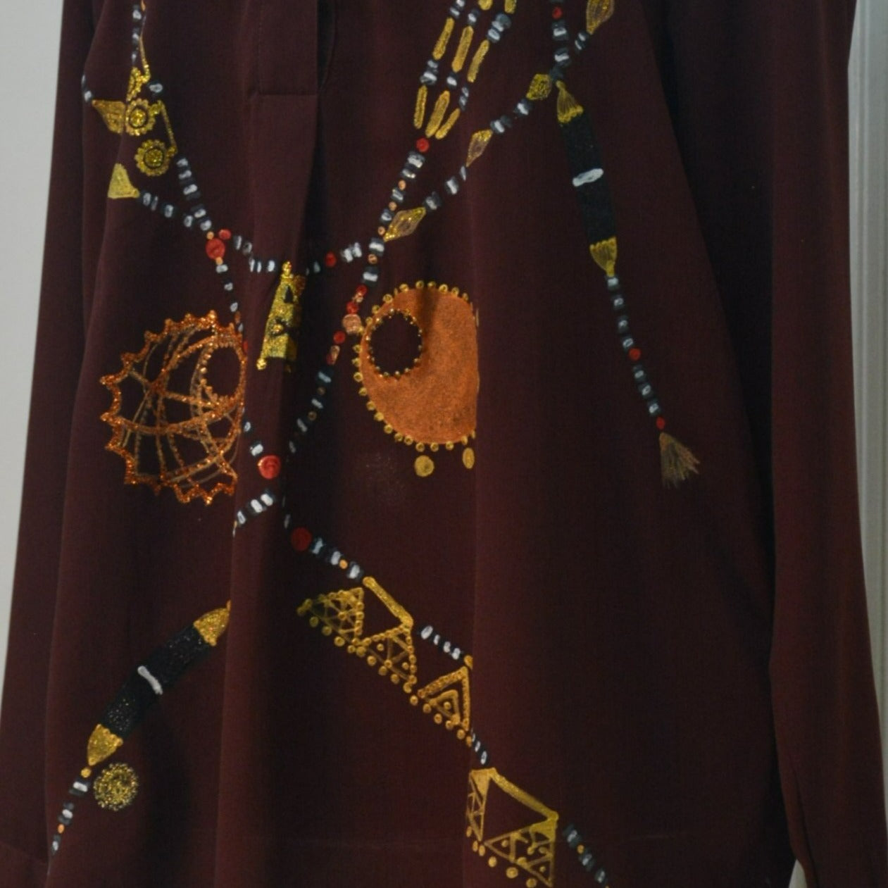 Dahabaya Necklaces Blouse