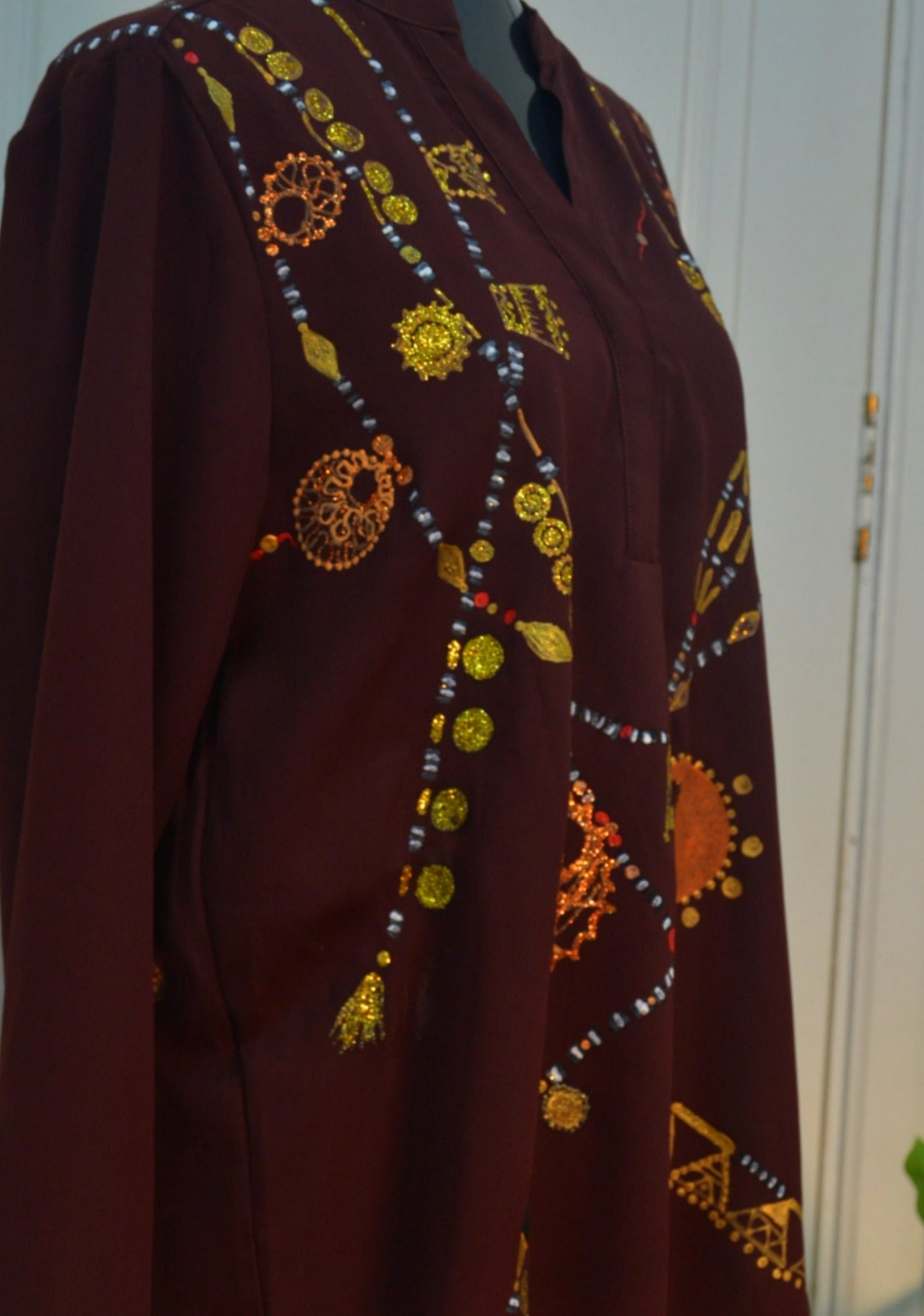 Dahabaya Necklaces Blouse