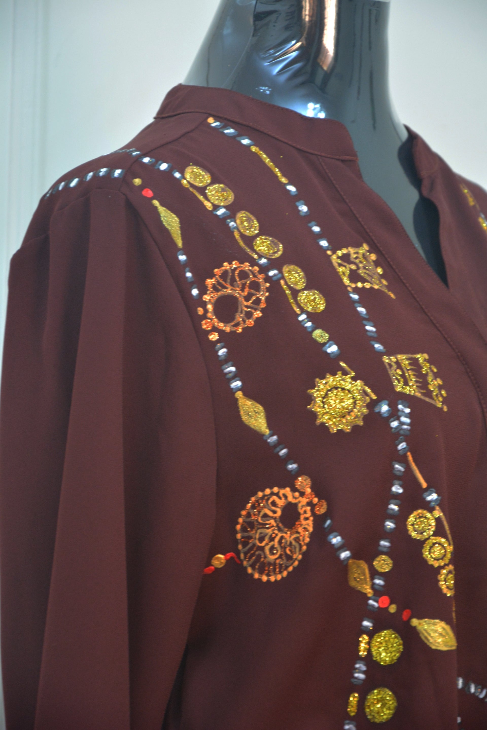 Dahabaya Necklaces Blouse