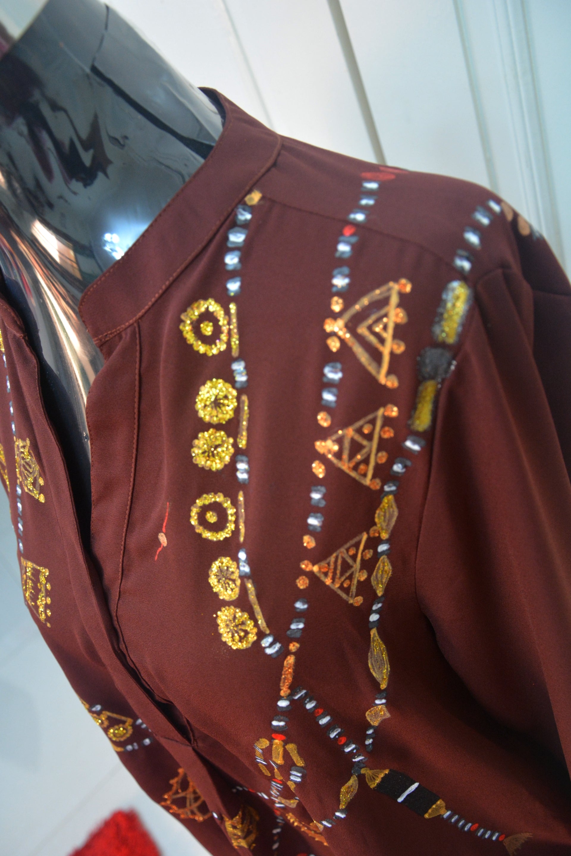 Dahabaya Necklaces Blouse