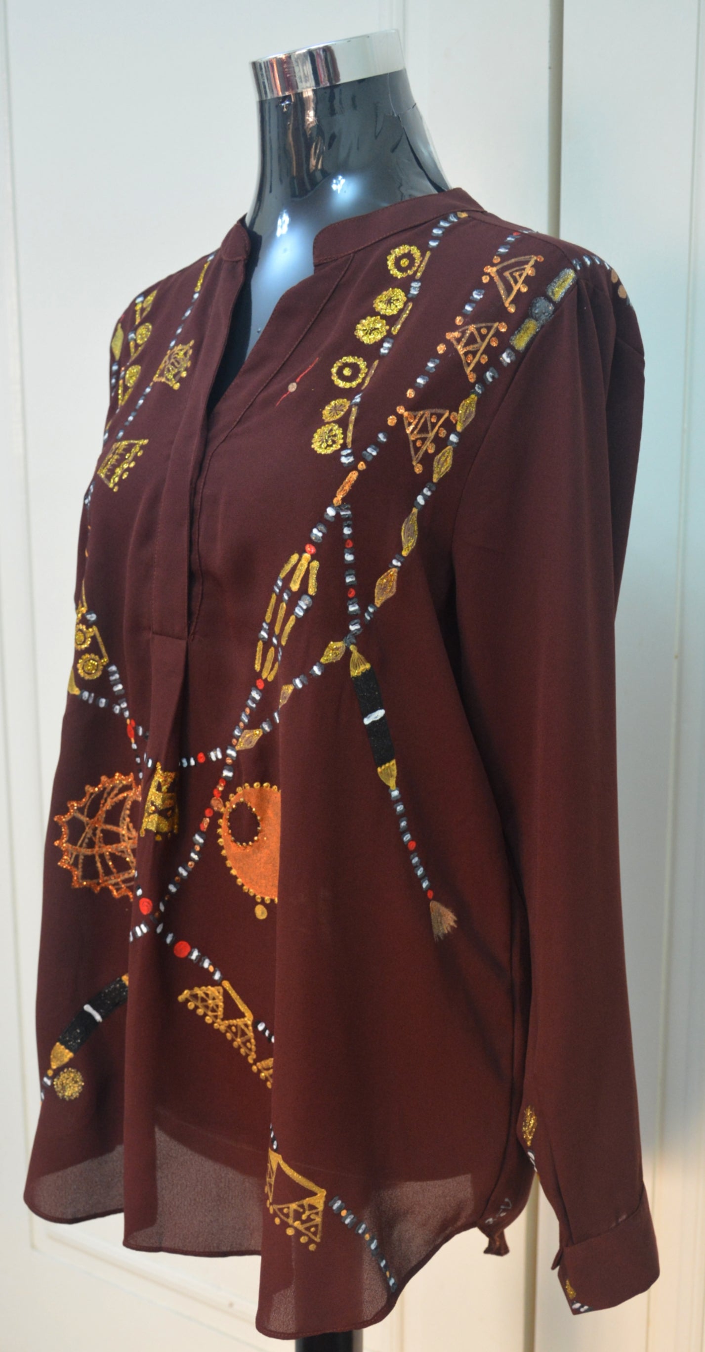 Dahabaya Necklaces Blouse