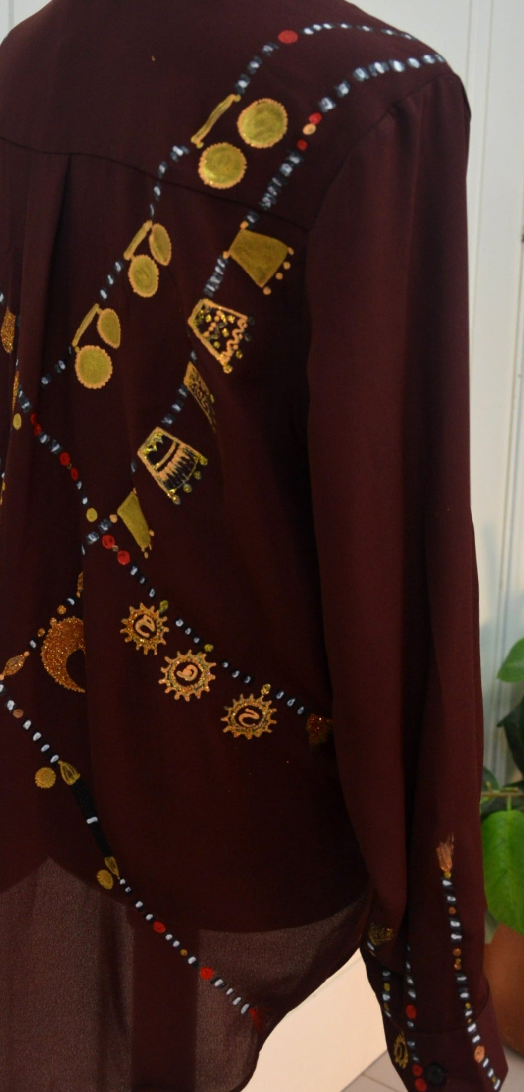 Dahabaya Necklaces Blouse