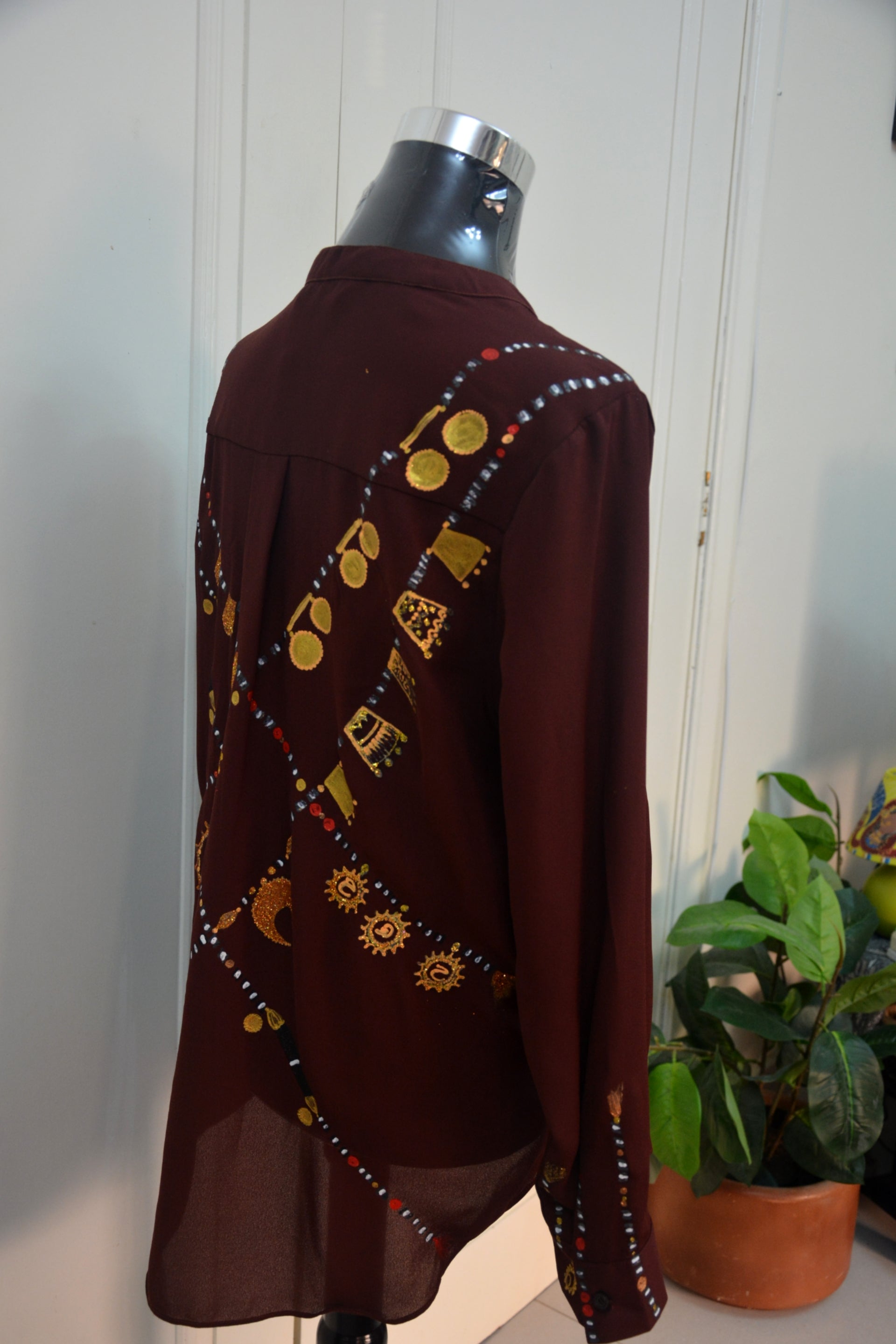 Dahabaya Necklaces Blouse