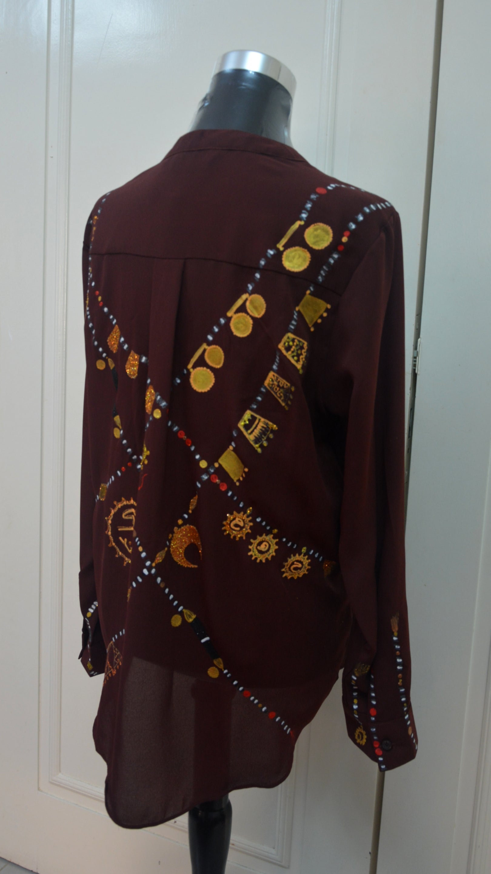 Dahabaya Necklaces Blouse