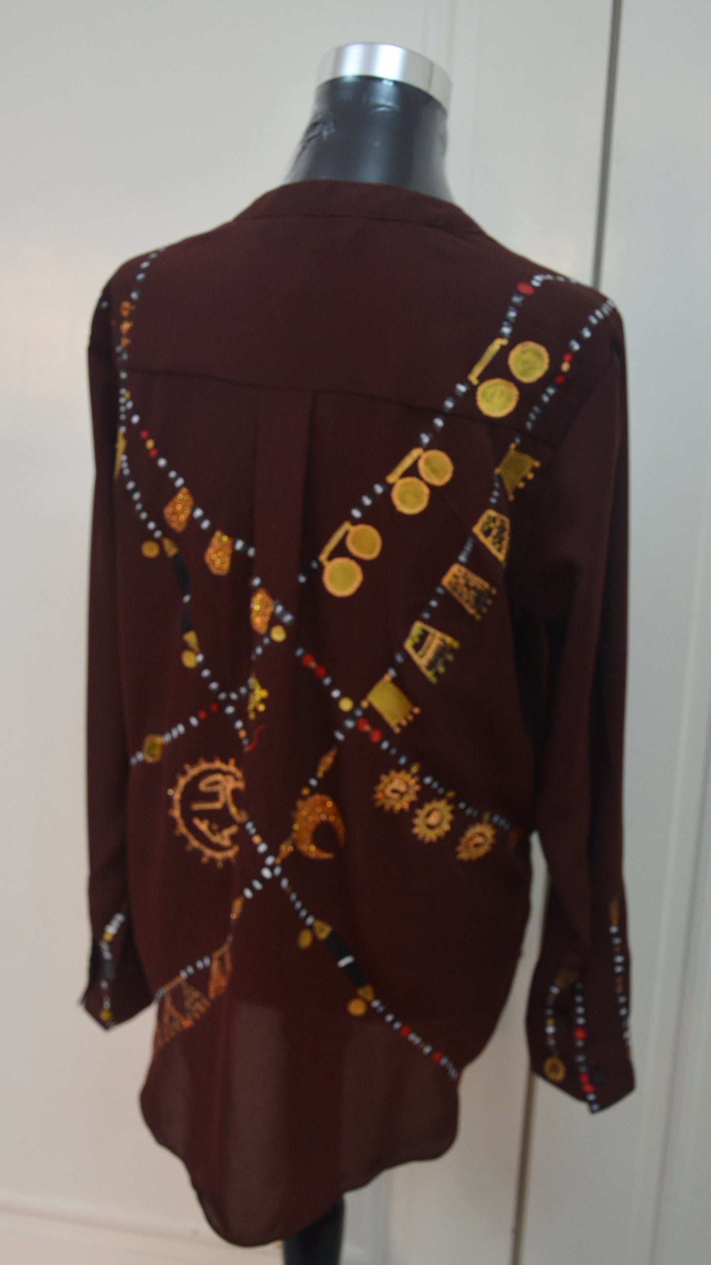 Dahabaya Necklaces Blouse