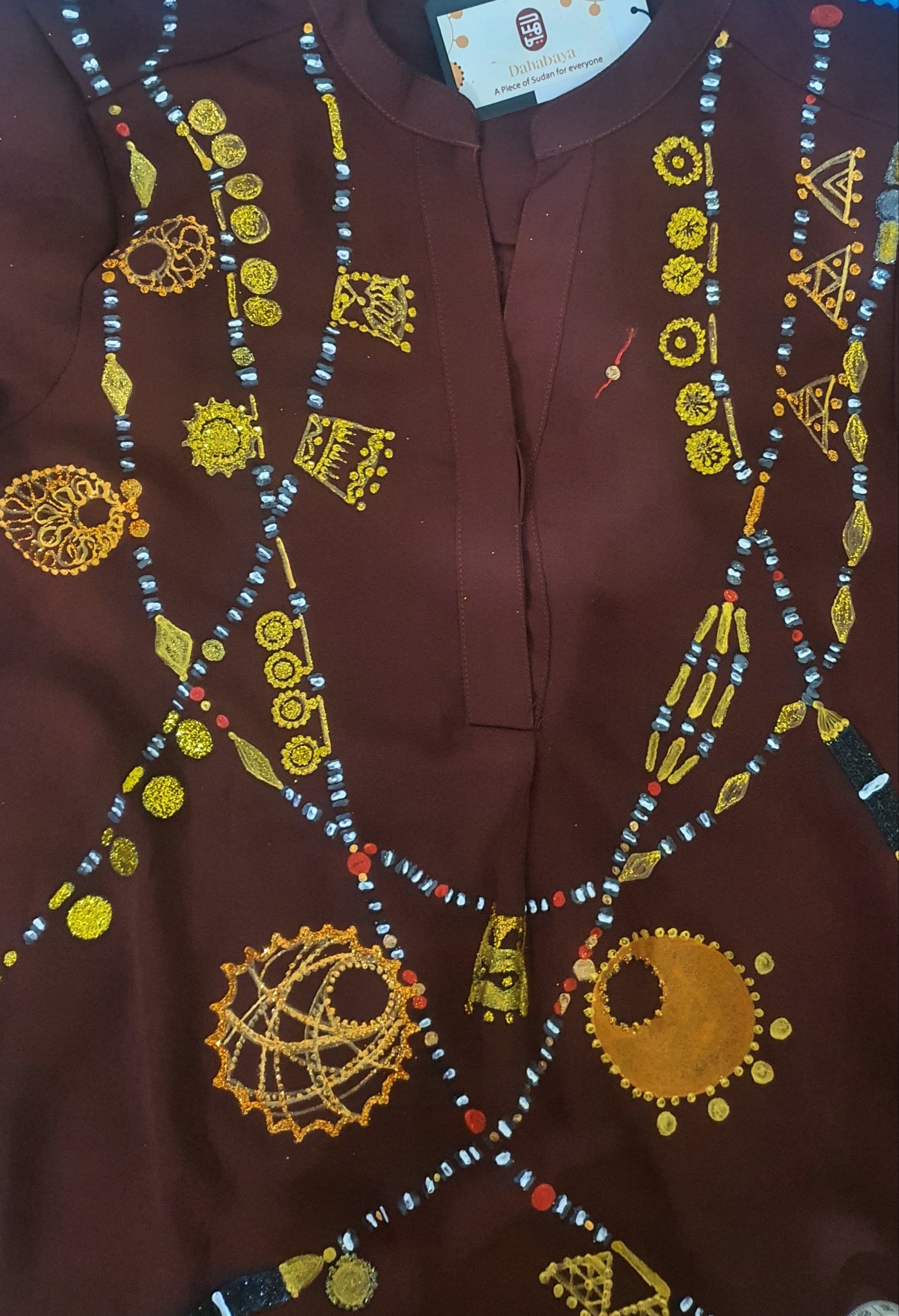 Dahabaya Necklaces Blouse