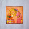 Dahabaya's Girtig Mini Canvas Painting - لوحة جرتق دهبايه