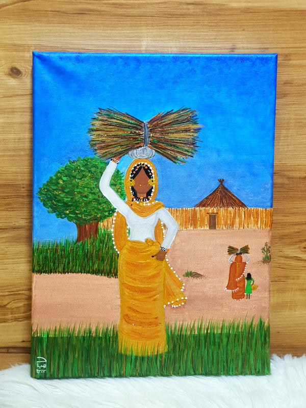 Noora the firewood fetcher - نورا الحطابة