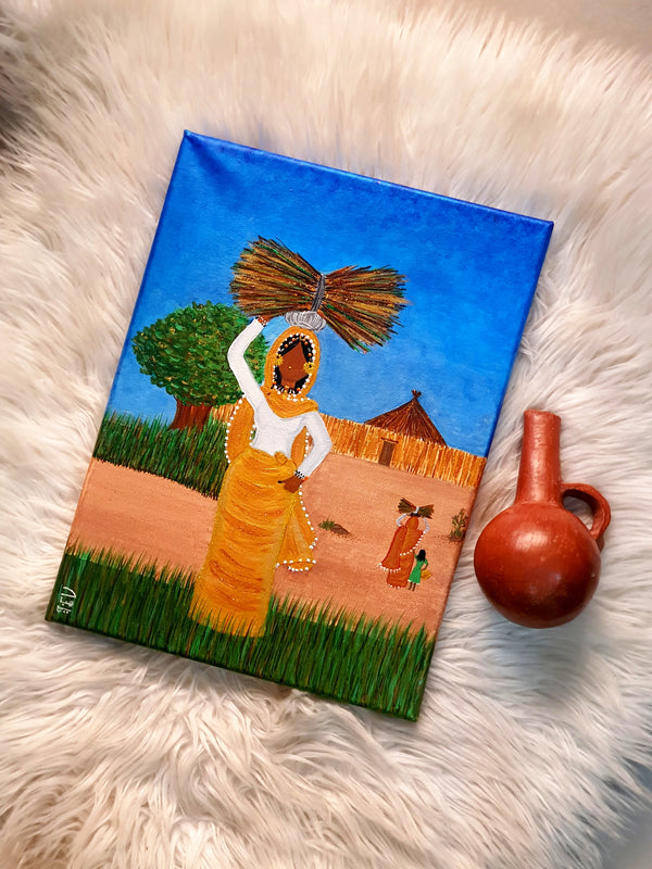 Noora the firewood fetcher - نورا الحطابة