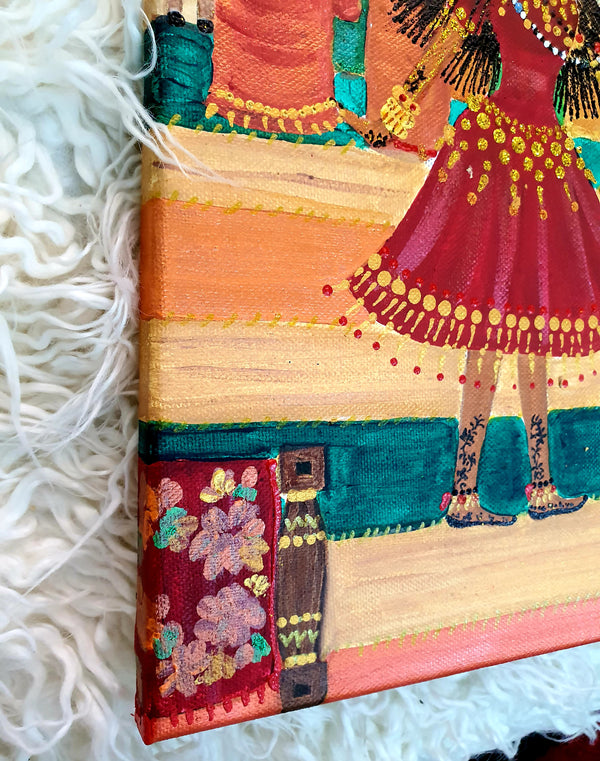 Al Subyah Ceremony Painting- لوحة الصبحية