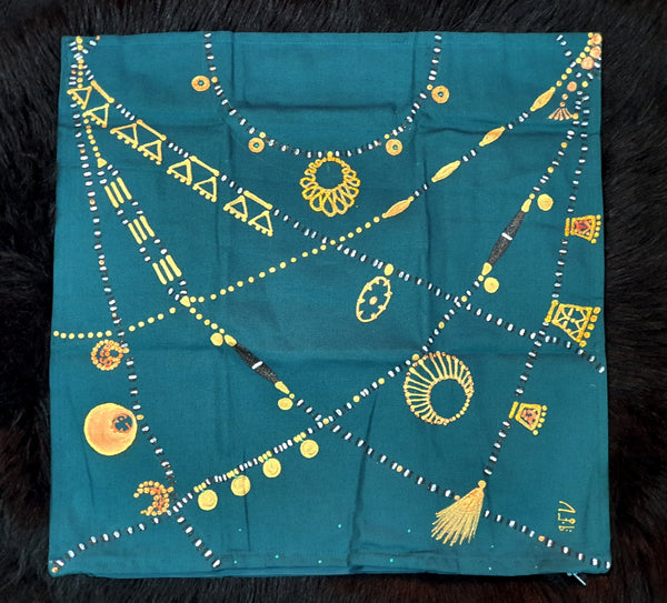 Dahabaya necklaces cushion cover 