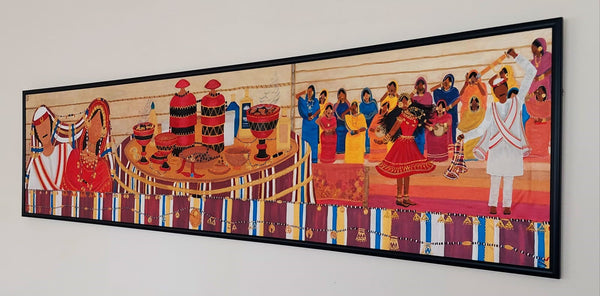 The Wedding Venue Painting - لوحة بيت العرس