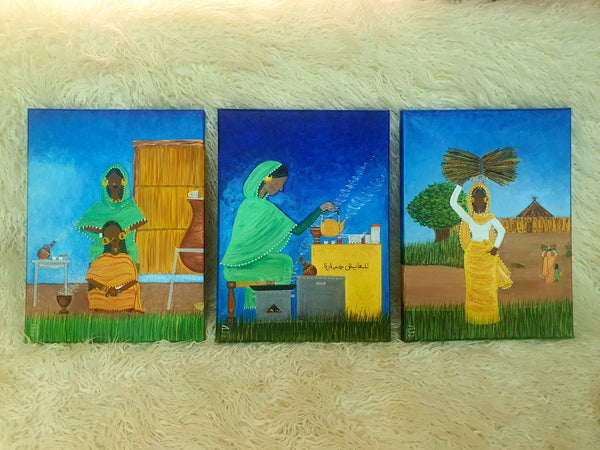 Noora the firewood fetcher - نورا الحطابة