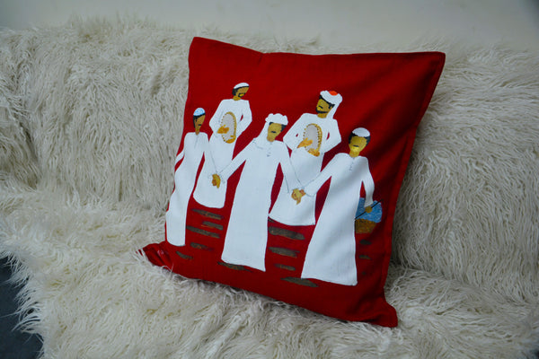 Halfa Men Cushion Cover –   غطاء وسادة شباب حلفا