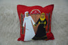 Halfa's Newly Married Cushion Cover –   غطاء وسادة عرسان حلفا