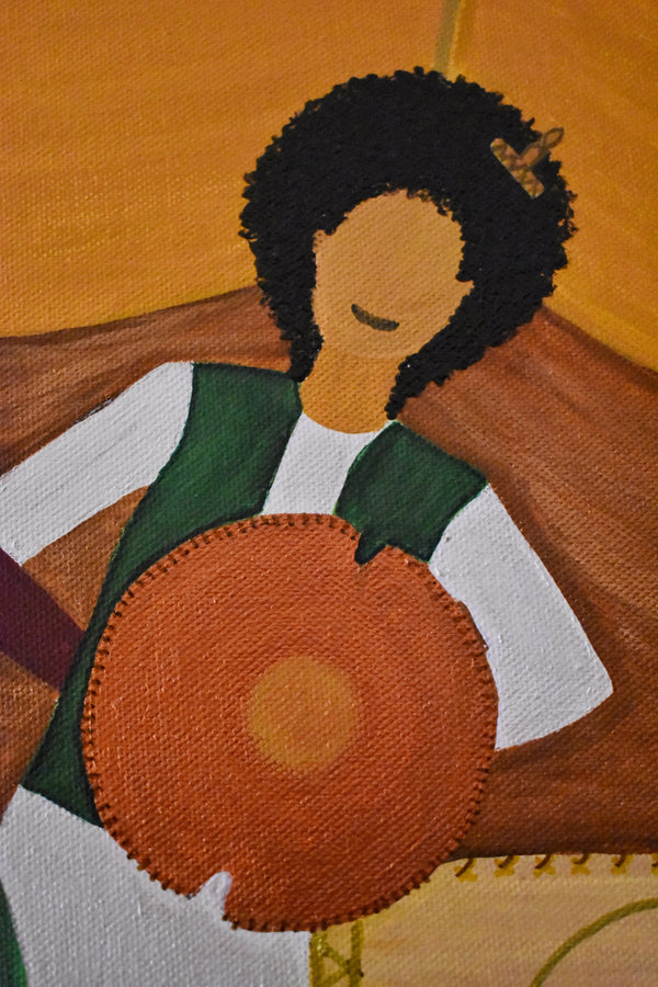 Tajouj wa Al Mahalag- لوحة تاجوج و المحلق