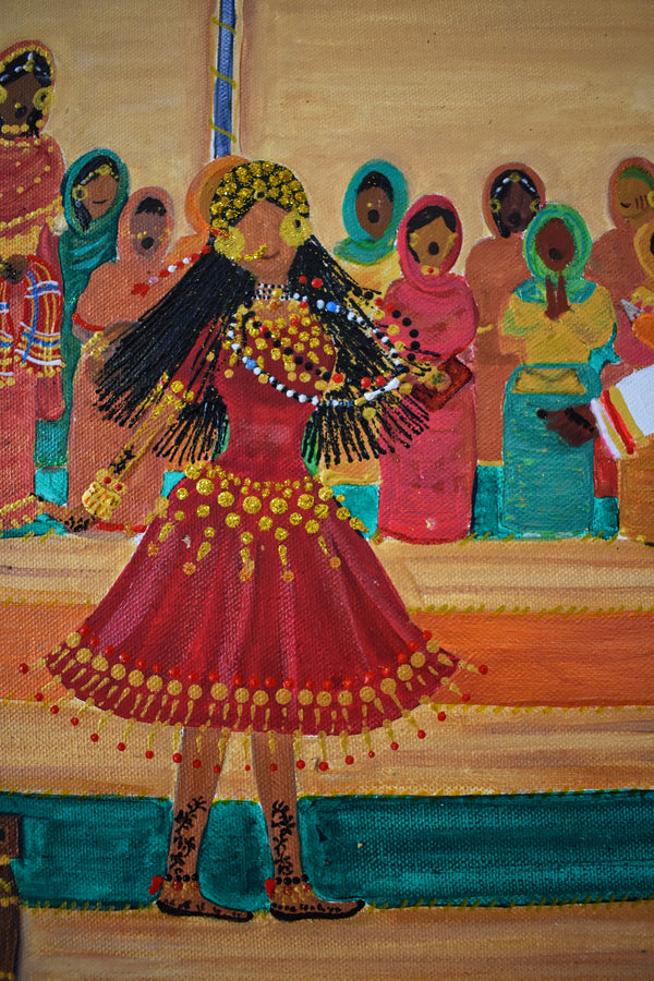 Al Subyah Ceremony Painting- لوحة الصبحية