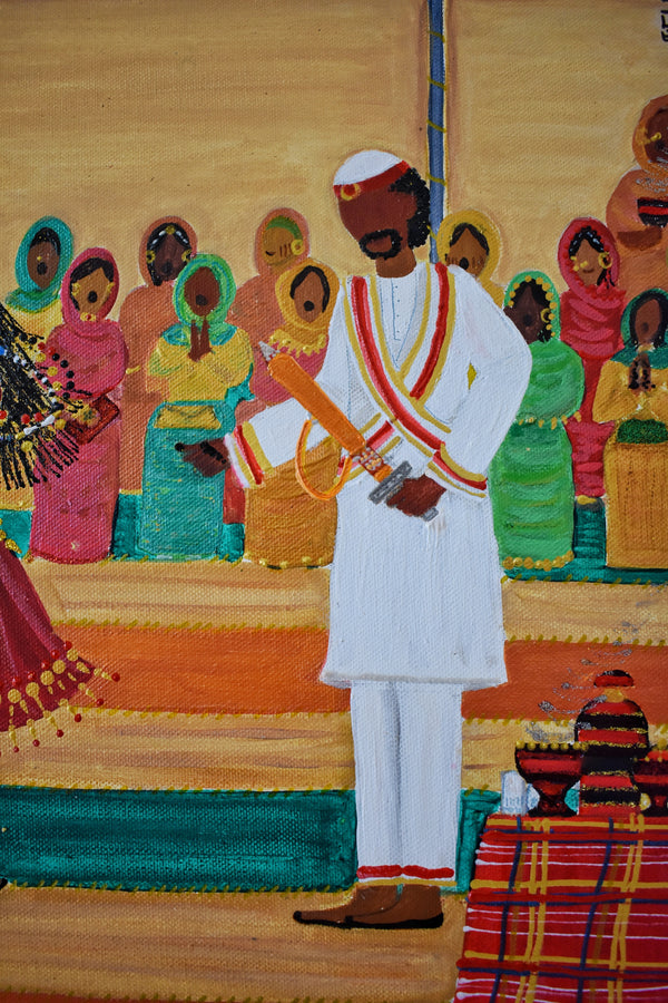 Al Subyah Ceremony Painting- لوحة الصبحية