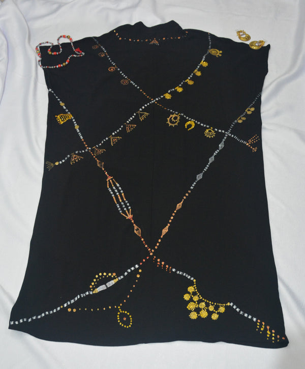 Sudanese necklaces galabya – جلابيه عقود بلدي