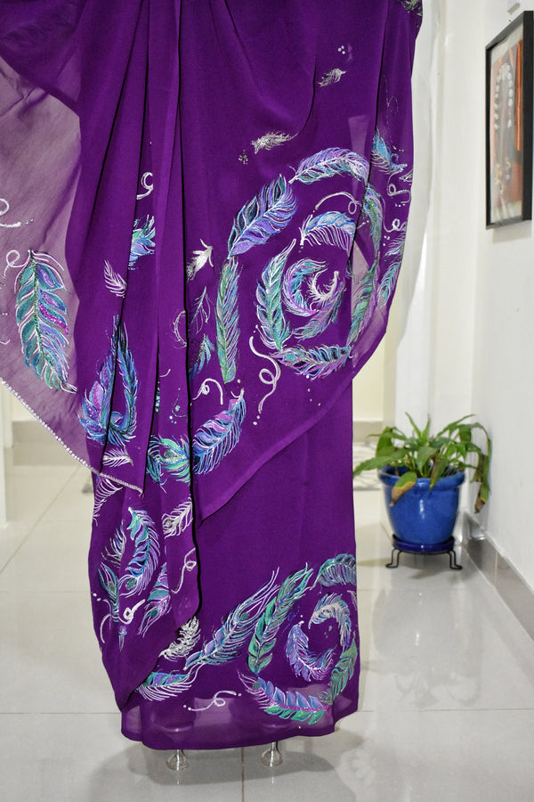 Flying feathers Toab (provided by customer)-