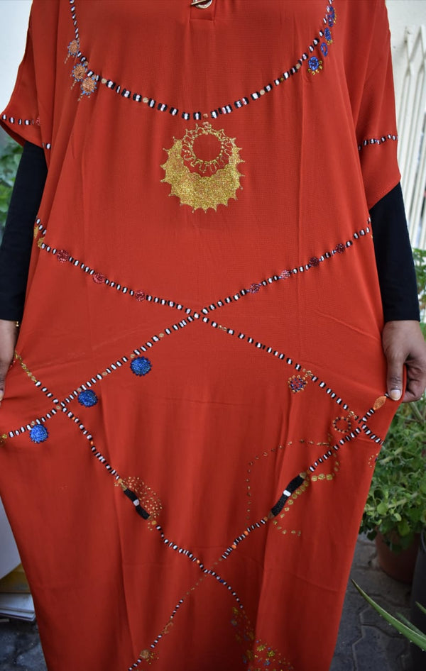 Sudanese Necklaces Galabya-جلابية عقود بلدى