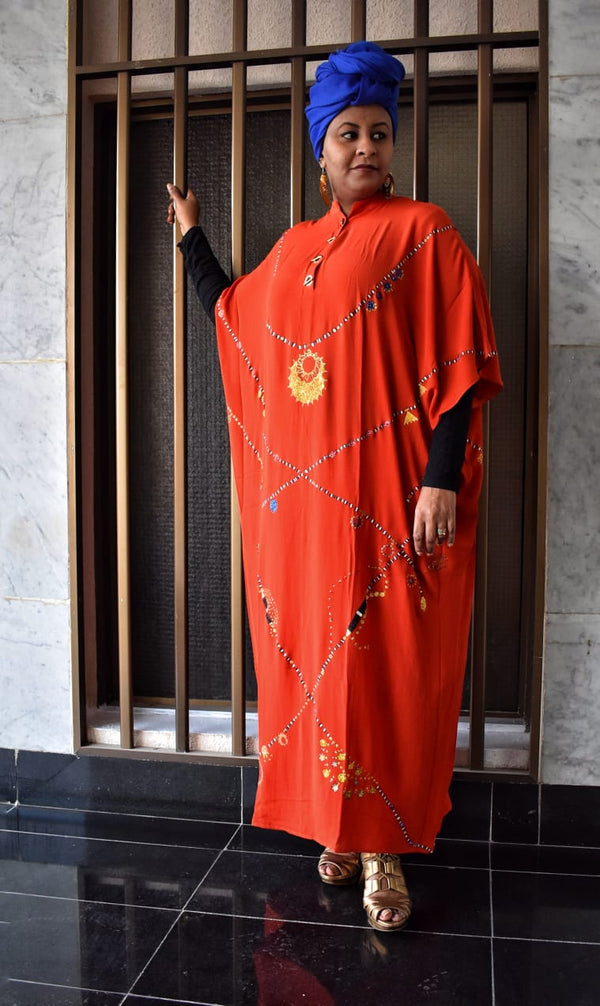 Sudanese Necklaces Galabya-جلابية عقود بلدى