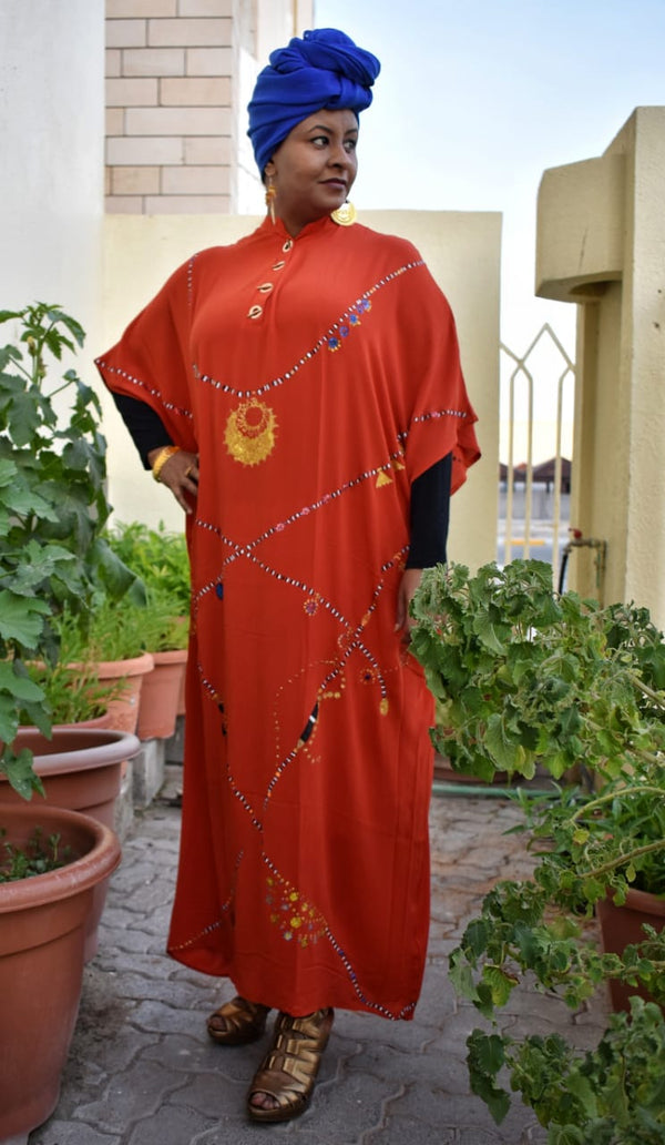 Sudanese Necklaces Galabya-جلابية عقود بلدى