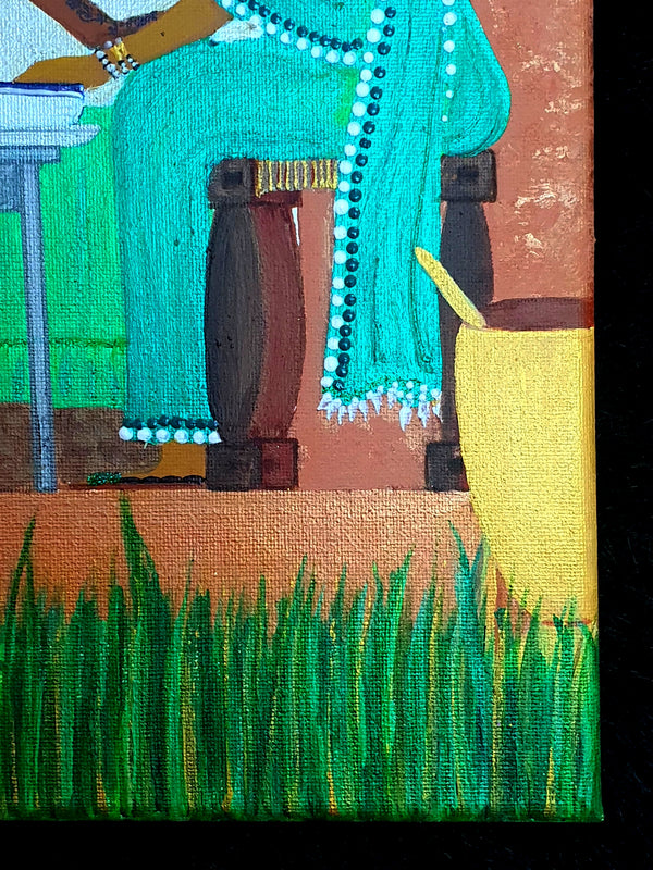 Henna Artist Painting- لوحة الحنانة