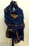 Dahabaya Necklaces Set of Scarf & Mask 