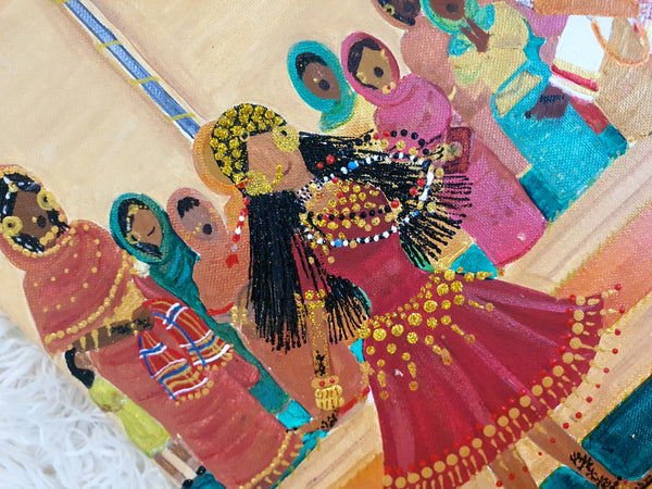 Al Subyah Ceremony Painting- لوحة الصبحية