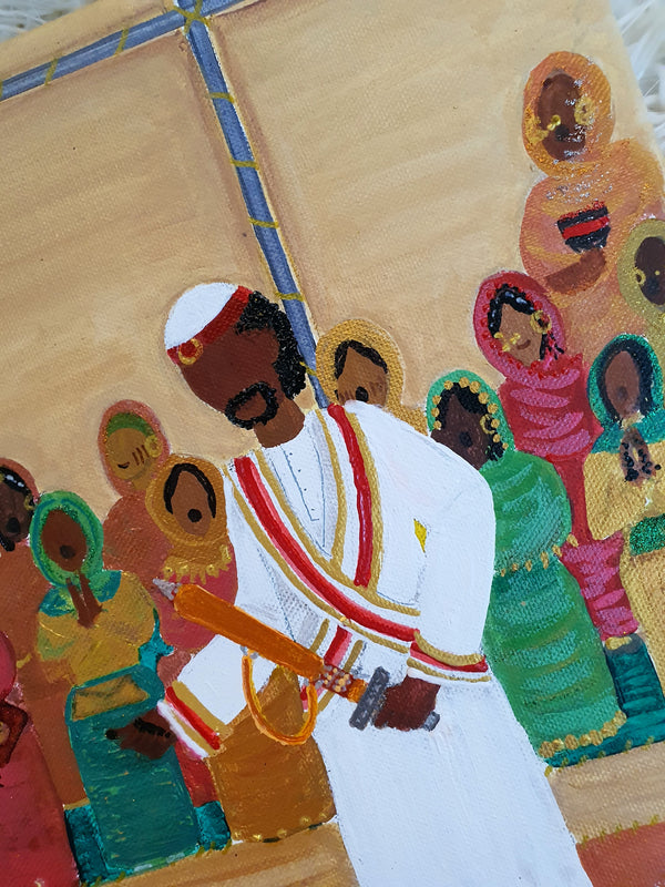 Al Subyah Ceremony Painting- لوحة الصبحية