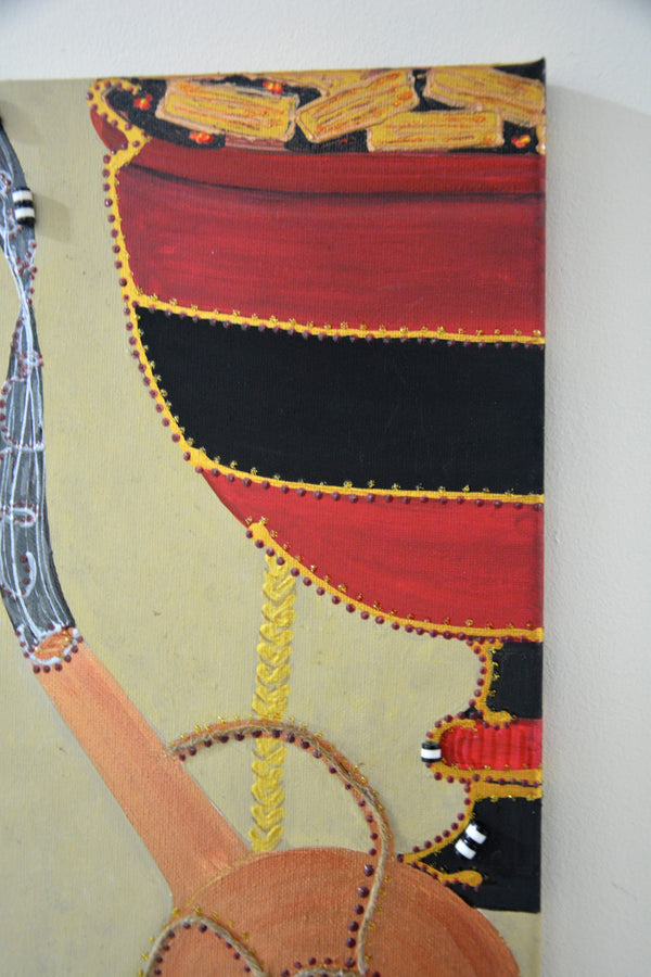 Mashallah Tabarak Allah Canvas Painting 