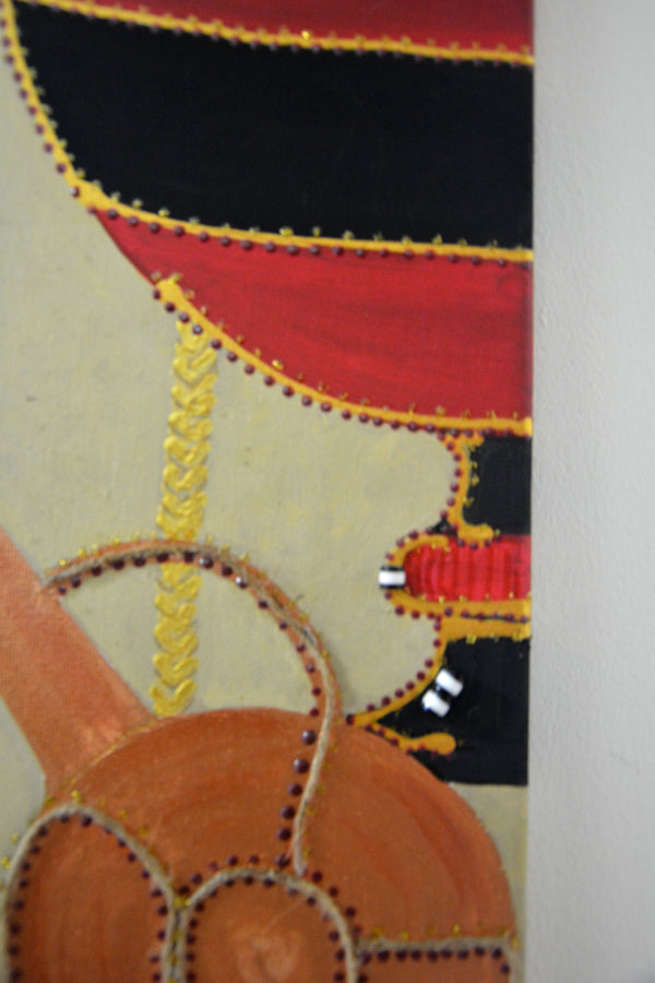 Mashallah Tabarak Allah Canvas Painting 