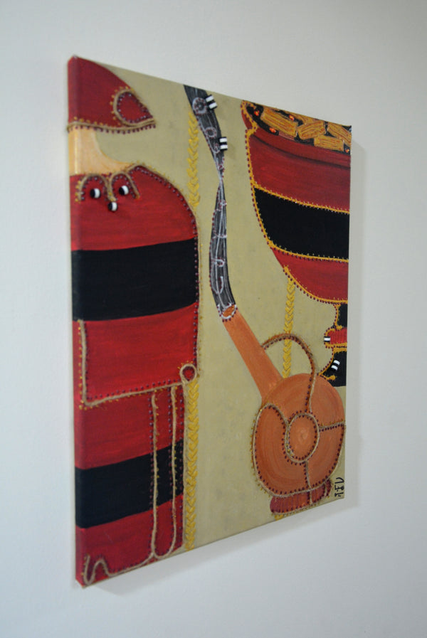 Mashallah Tabarak Allah Canvas Painting 