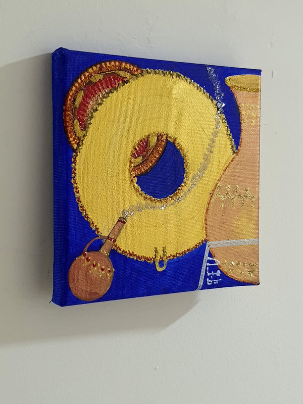 Dahabaya's Home Mini Canvas Painting -  
